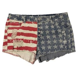 NWOT Americana Jean Shorts 🇺🇸